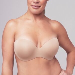 House Of Skye Multi-Way Sexy Back Bra in Beige Underwire Sz 38D New $60